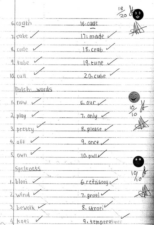 Spelling Test